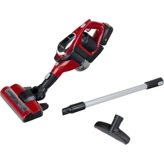 Aspirateur balai électronique Klein Bosch Unlimited 3 en 1, rouge et multicolore