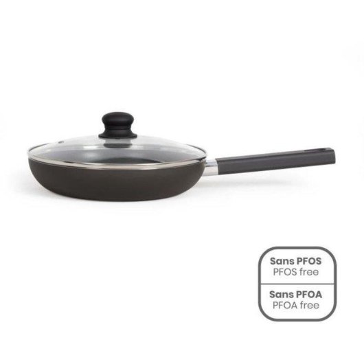 Panela Salteada Livoo MEP153N 26 cm Antiaderente Sem PFOA PFOS Indução