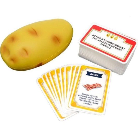 Juego de Fiesta Familiar Patata Blackrock con Patata de Espuma y 110 Cartas