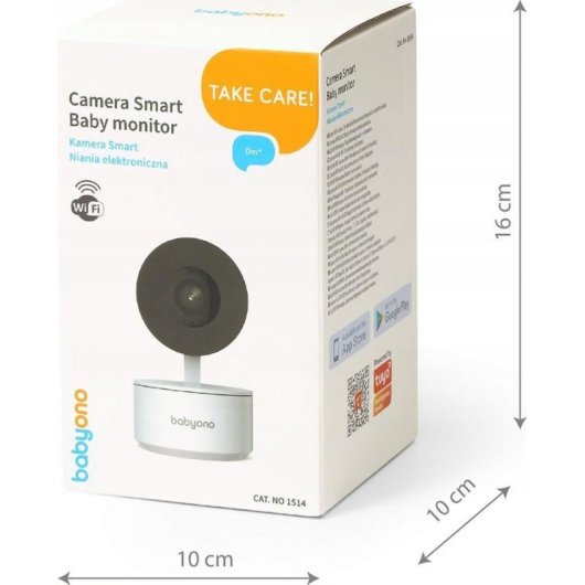 Nana electrónica BabyOno 1514 Full HD WiFi