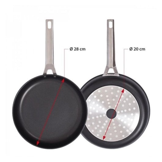 Sartén Valira 4667/25 Honda Aire Aluminio Fundido 28 cm Negro