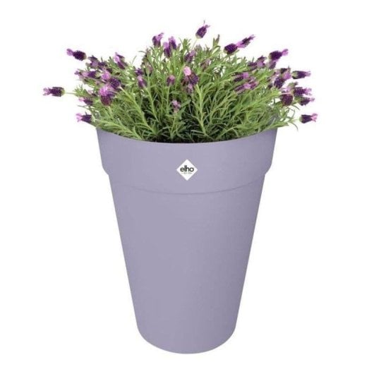 Bac à plantes Elho Loft Urban Round High 35cm Violet Plastique 100% Recyclé
