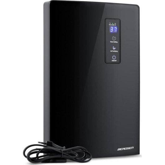 Déshumidificateur Berdsen BR-20 Noir 2L Hygrostat Lampe UV 90W