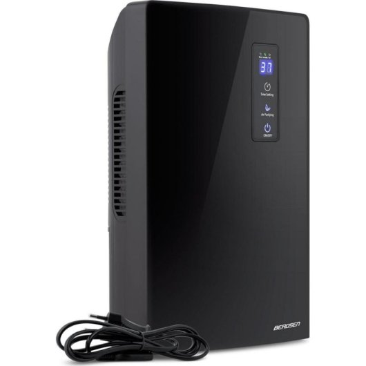 Déshumidificateur Berdsen BR-20 Noir 2L Hygrostat Lampe UV 90W