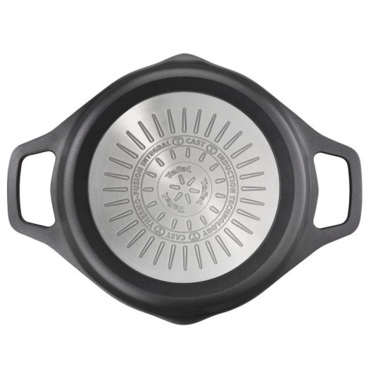 Casserola Tefal Robusto E24946 24 cm Aluminio Forjado Antiaderente Titânio