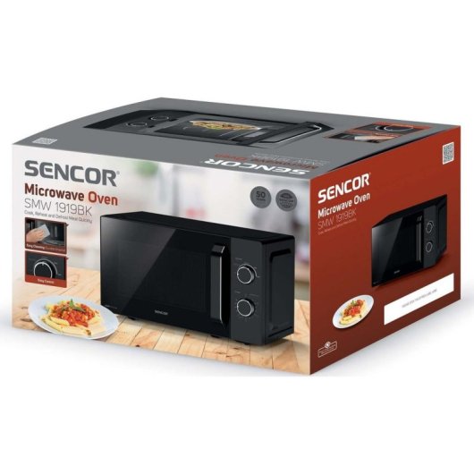 Micro-ondas Sencor SENC-KM-003-74 20 Litros 700W com função de descongelar e temporizador
