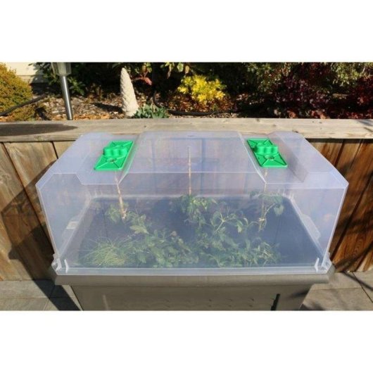 Couvre pour Table de Culture Riviera Iziserre Izigarden 80x40x28 Ventilations