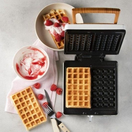 Domo DO9274W Waffle Maker 1400W Bianca 2 XXL Extra Spesse 2,6cm