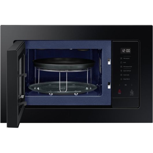 Microondas Samsung MG23A7318CK/E2 23 litros 800W con Grill Fry y Ceramic Inside