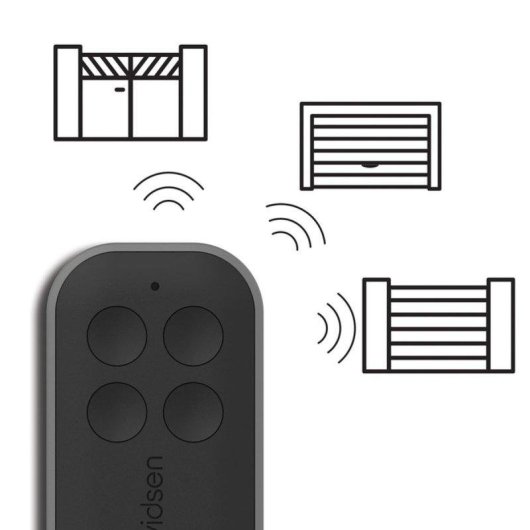 Mando a distancia Avidsen 114258 4 botones Rolling Code 433,92 MHz