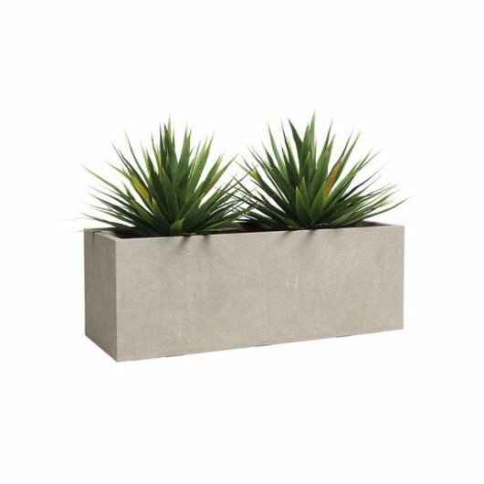 Jardinière rectangular Artevasi Sydney 100 cm 98 L crema