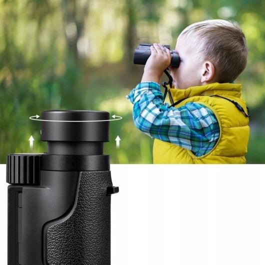 Binoculares K&F Concept Zoom 8x 21mm BAK-4 IP65 con estuche