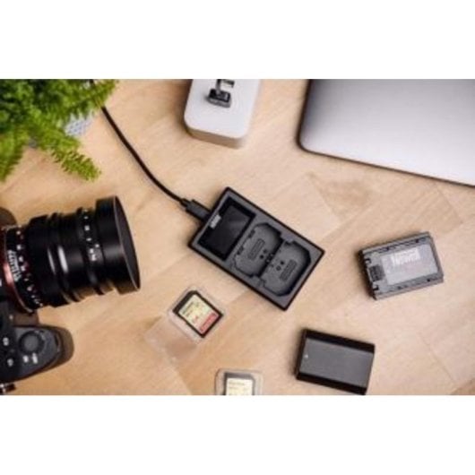 Newell FDL-USB-C Dual-Ladevorrichtung LCD für NP-BX1