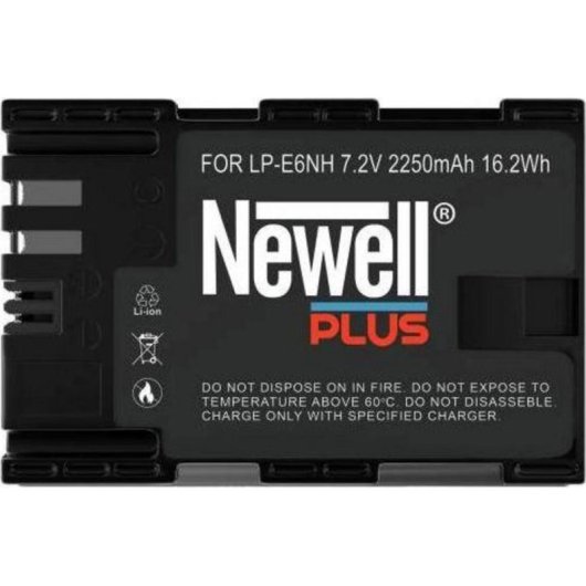 Batería Newell LP-E6NH 2250 mAh para Canon EOS R5 y R6