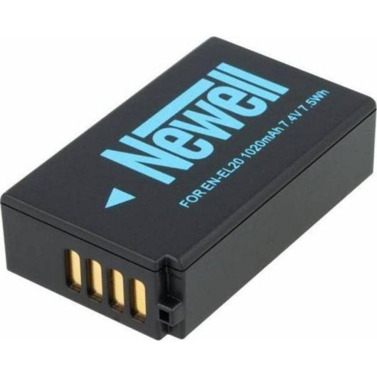 Batería Newell EN-EL20 compatible con Nikon 1 AW1, S1, J1, J2, J3, V3 y Coolpix A
