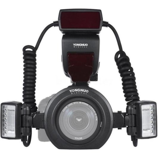 Flash LED Yongnuo YN24EX para Canon con TTL y modo manual
