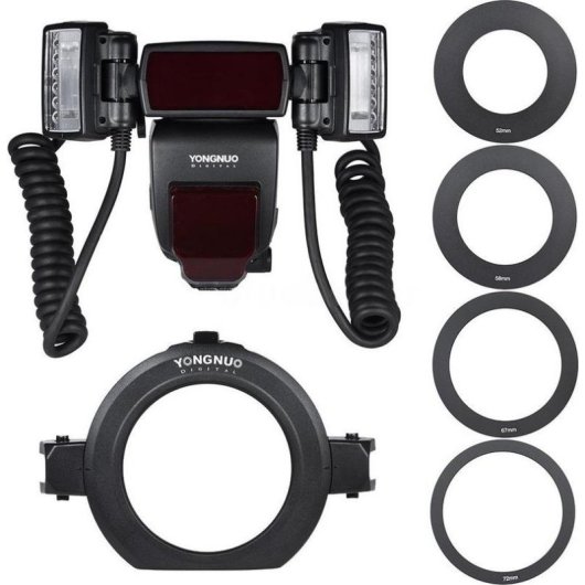 Flash LED Yongnuo YN24EX para Canon con TTL y modo manual