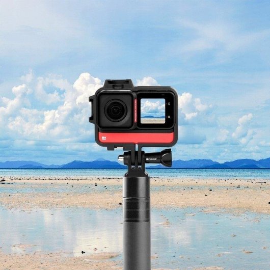 Cornice Puluz per Insta360 One RS 4K con 2 Piedi Froidi