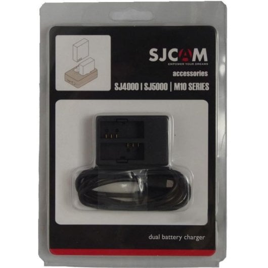 SJCAM Doppelladegerät für SJ4000 SJ5000 M10