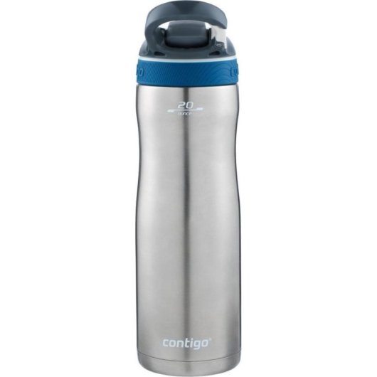 Bouteille Contigo Ashland 590 ml grise avec paille Tritan