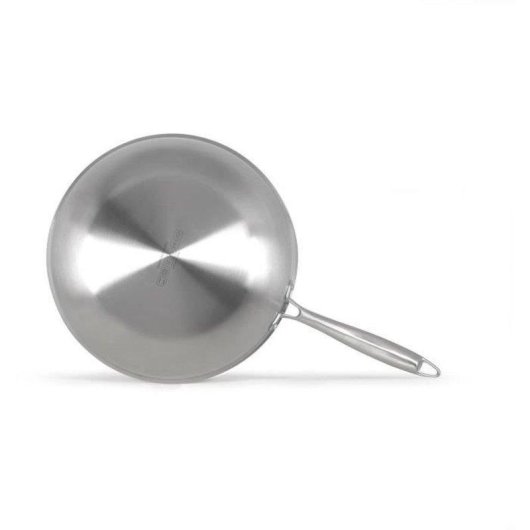 Wok Livoo MEP162 28 cm Aço Inox 3 Camadas Núcleo Alumínio