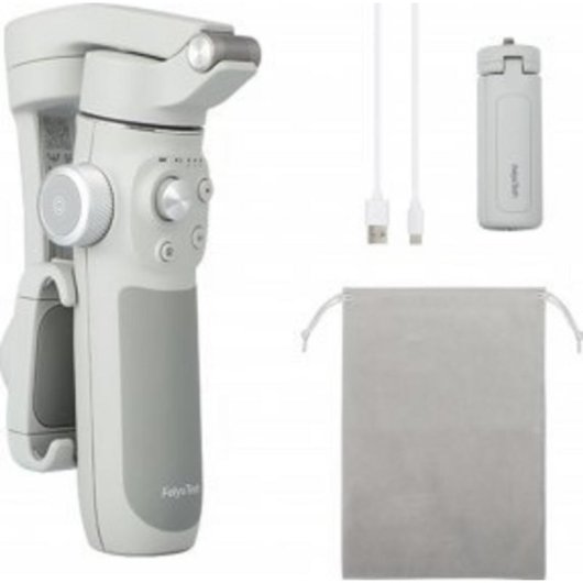 Gimbal FeiYu Tech Vimble 4 3 assi per smartphone grigio