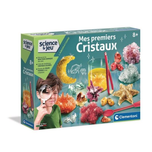 Kit de ciencia Clementoni Mis Primeros Cristales para niños desde 8 años