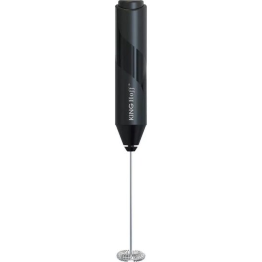 Elektrischer Milchaufschäumer KingHoff KH-1811 Schwarz kompakt und stark