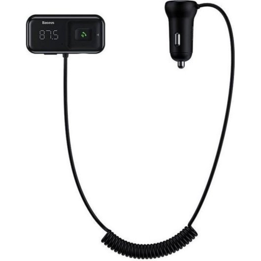 Transmetteur FM Baseus S-16 Bluetooth 5.0 avec chargeur double USB