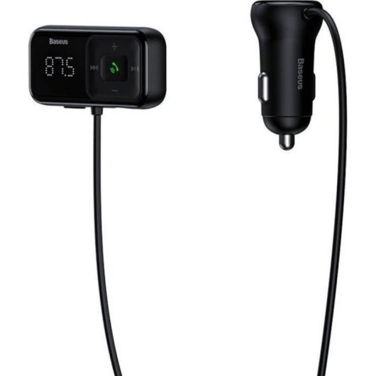 Transmetteur FM Baseus S-16 Bluetooth 5.0 avec chargeur double USB