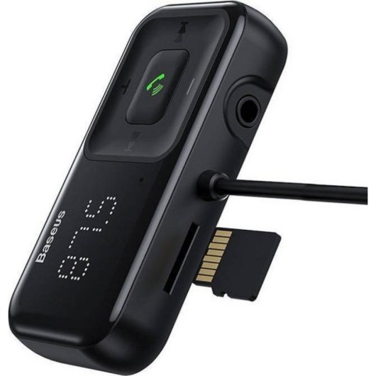 Transmetteur FM Baseus S-16 Bluetooth 5.0 avec chargeur double USB