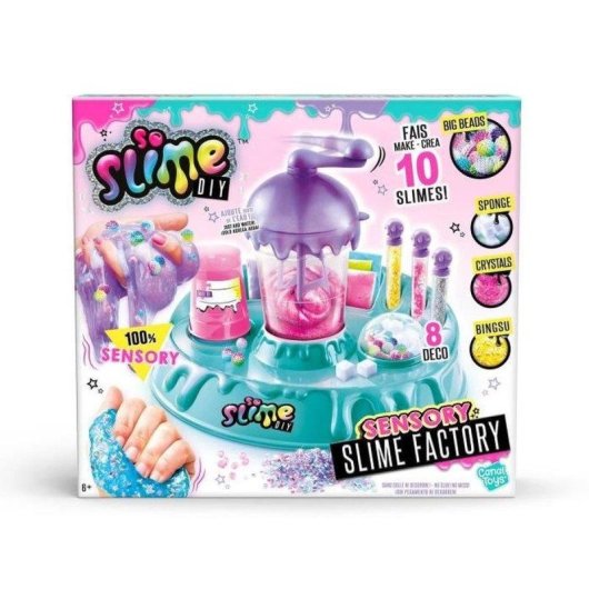 Kreativ-Set Slime ASMR Canal Toys - 10 Sensorische Slimen
