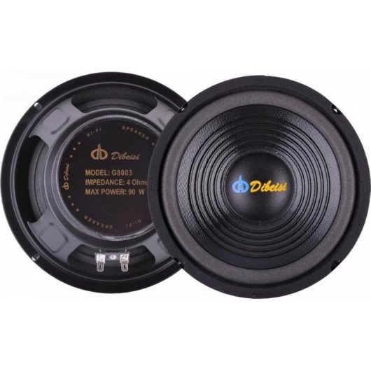 Haut-parleurs Dibeisi Niskotonowy 90W 4 Ohm avec son puissant et clair