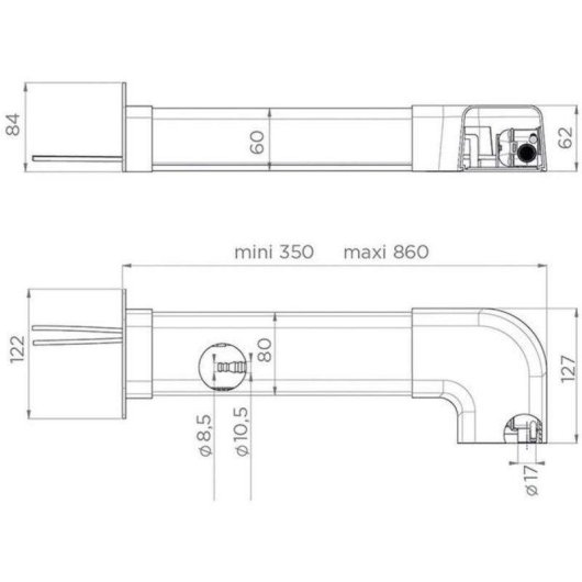 Kit Kondensatpumpe SFA Sanicondens Clim Pack S 8kW 21dB