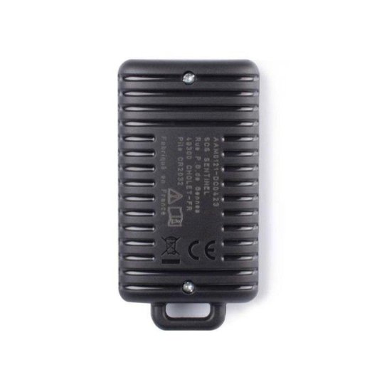 Comando de portão SCS SENTINEL 4 canais código rotativo 433,92 MHz cinzento