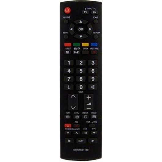 Comando Remoto NoName para TV Panasonic VIERA Preto