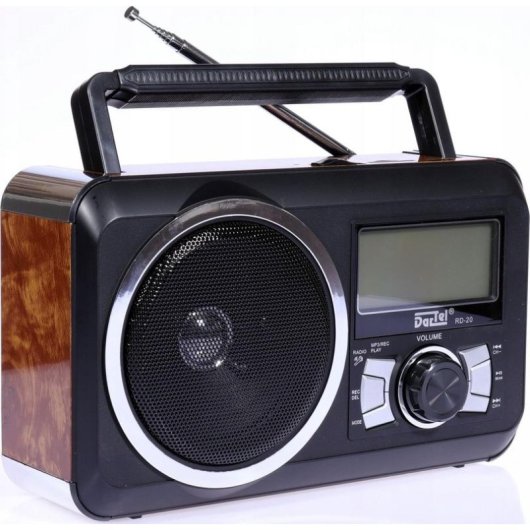 Radio Portatile Dartel RD-20 FM USB SD MP3 Batteria Ricaricabile