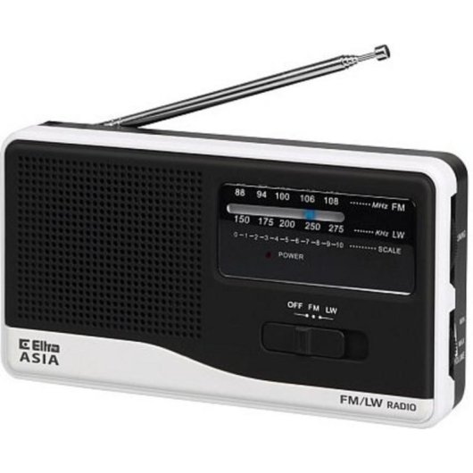 Eltra Asia Analogradio FM/LW Portable mit Batterie und Netz