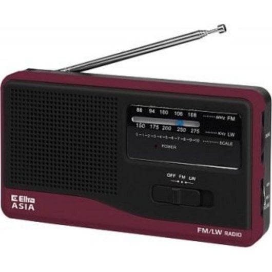 Eltra Asia Analogradio FM/LW Portable mit Batterie und Netz
