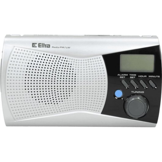 Eltra Kinga 2 tragbarer Radio FM/LW mit Wecker und Kopfhörerausgang