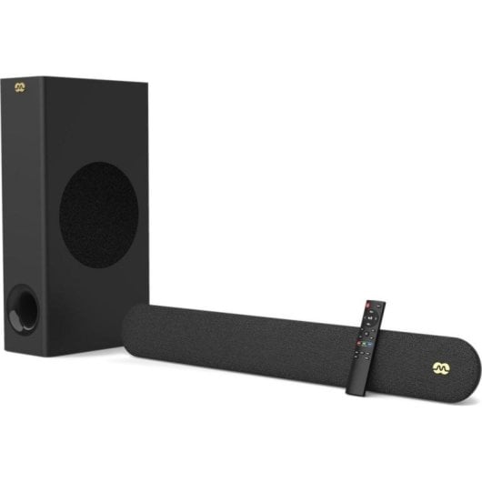 Mozos Cinema Soundbar 2.1 80W RMS Bluetooth 5.0 HDMI ARC USB
