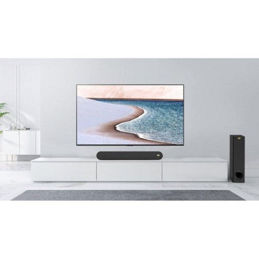 Mozos Cinema Soundbar 2.1 80W RMS Bluetooth 5.0 HDMI ARC USB