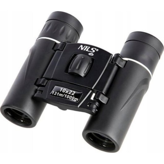 Binocolo Nils Camp NC1714 Compatti 10x Ottica Anti-Riflesso e Custodia