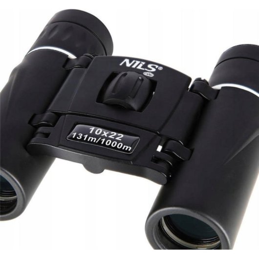Binocolo Nils Camp NC1714 Compatti 10x Ottica Anti-Riflesso e Custodia