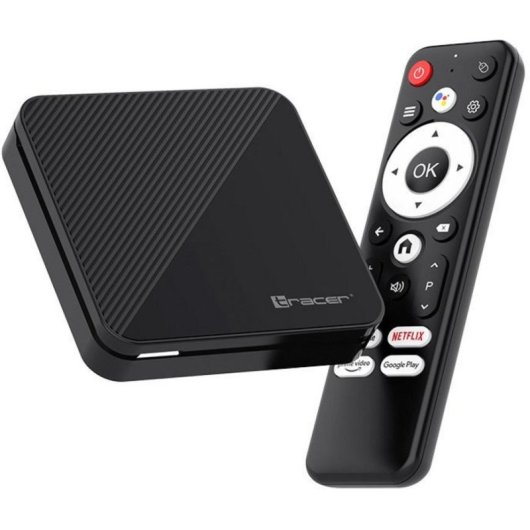 Boîtier TV Tracer TRABOX47667 Android 14.0 4K HDR 2GB 16GB Wi-Fi Bluetooth 5.0