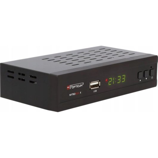 Tuner Opticum Nytrobox X DVB-T2/C H.265 Full HD 1080p