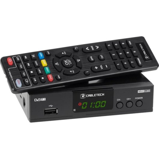 TV-Tuner Cabletech URZ0338A DVB-T2 H.265 HEVC Full HD