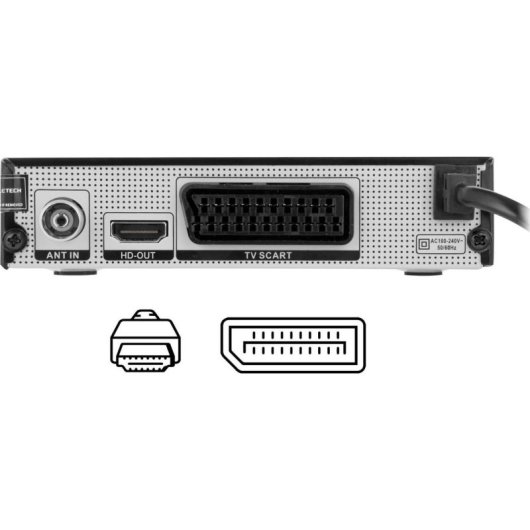 TV-Tuner Cabletech URZ0338A DVB-T2 H.265 HEVC Full HD