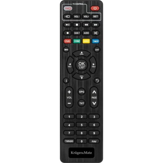 Fernbedienung Krüger&Matz KM9999 Ergonomisch für Receiver
