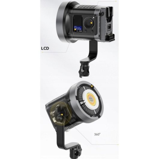 Lámpara LED Ulanzi VL-120C RGB 120W Temperatura Ajustable